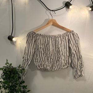 Off the shoulder blouse